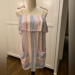 Girls’ Bella Dahl striped sundress with pockets in size 14